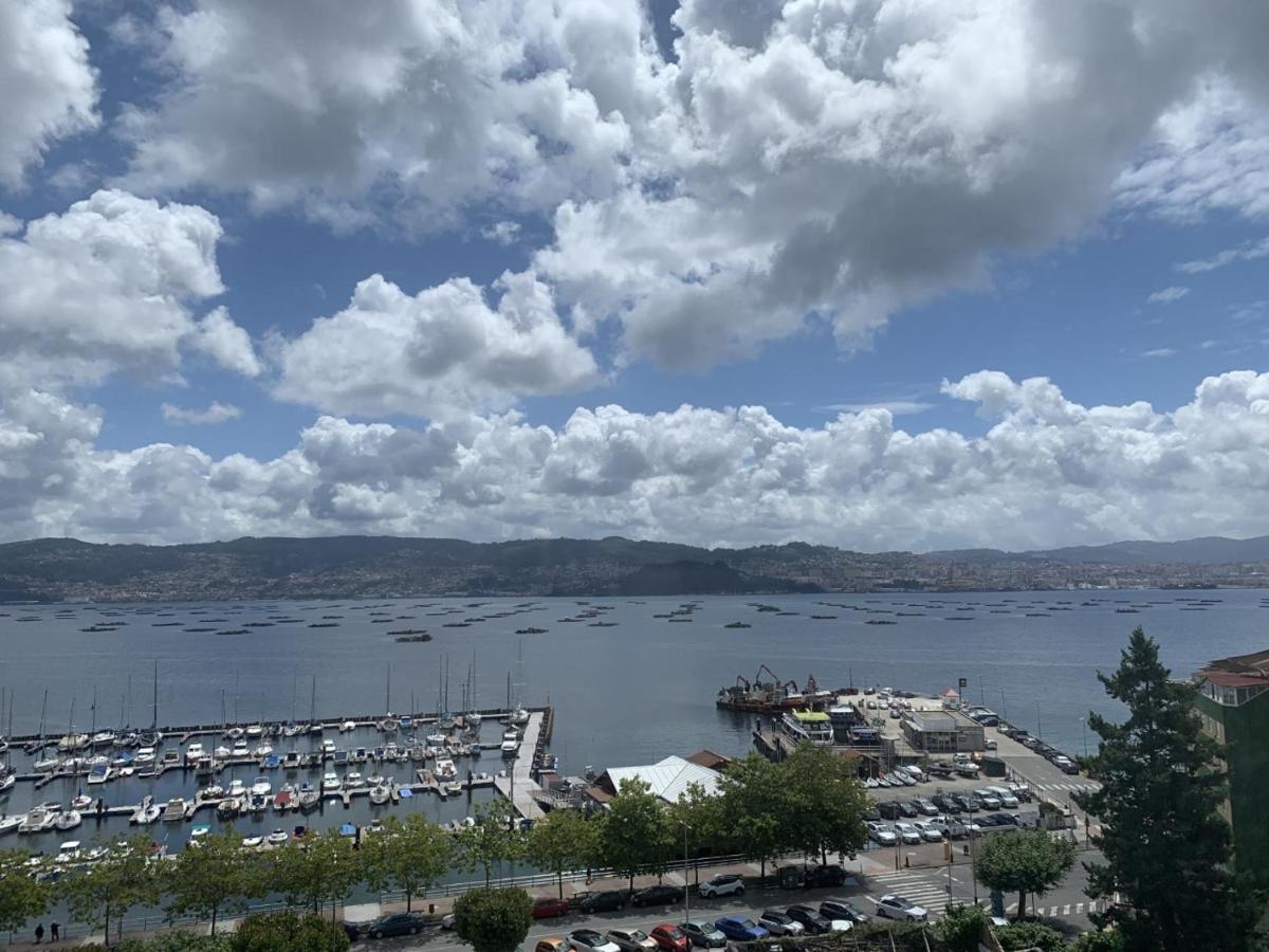 El Mirador Ria De Vigo, Apartamento Frente Al Mar, Centrico Moaña Exteriér fotografie